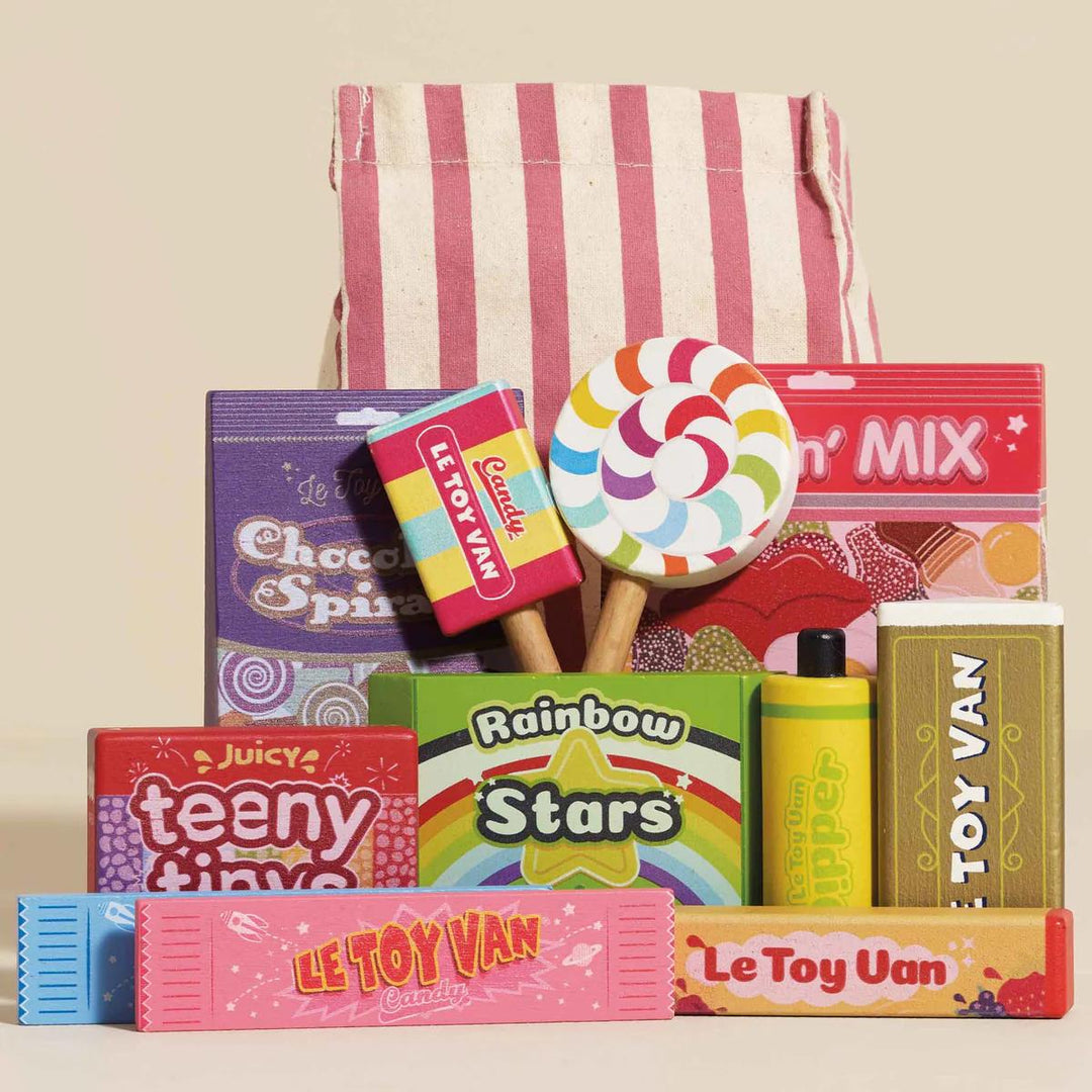 Retro Sweets and Candy Roleplay Set-Play Food Playsets-Le Toy Van-Yes Bebe