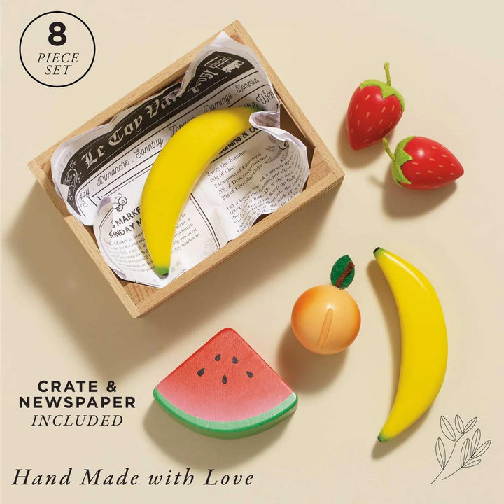 Smoothie Fruit Wooden Market Crate-Play Food Playsets-Le Toy Van-Yes Bebe