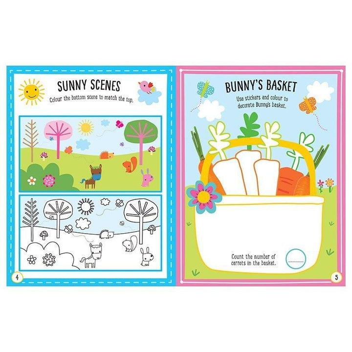 Baby Animals Sticker Activity