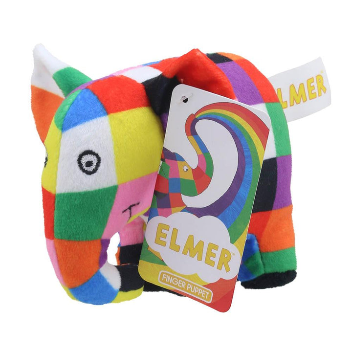 Finger Puppets - Elmer-Finger Puppets-The Puppet Company-Yes Bebe