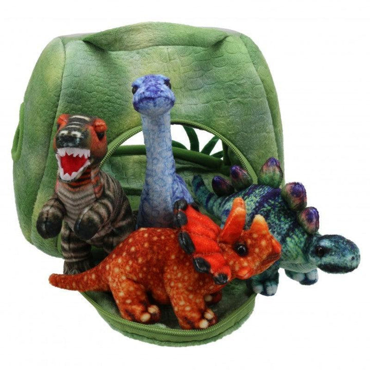 Hide-Away Puppets Dinosaur House