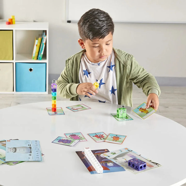 MathLink® Cubes Numberblocks® 1-10 Activity Set - Early Years Maths Learning with CBeebies Characters