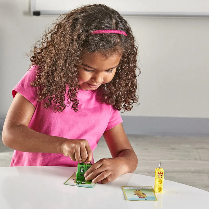 MathLink® Cubes Numberblocks® 1-10 Activity Set - Early Years Maths Learning with CBeebies Characters