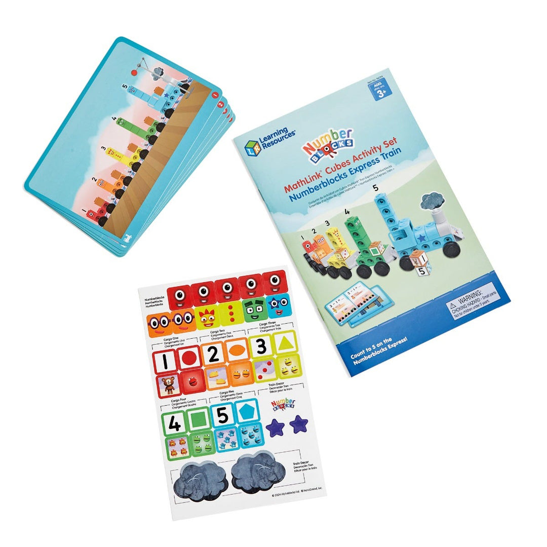 MathLink® Cubes Activity Set Numberblocks® Express Train
