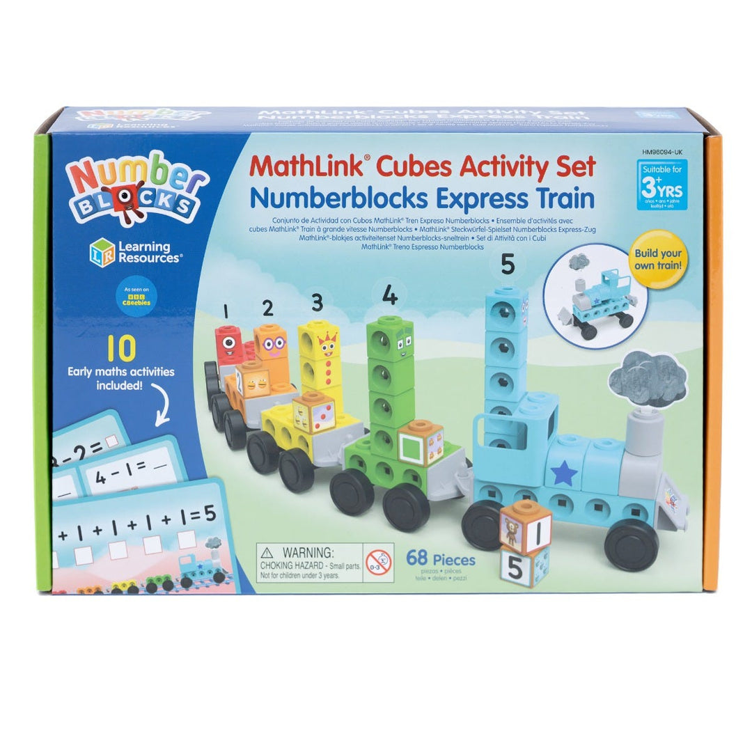 MathLink® Cubes Activity Set Numberblocks® Express Train
