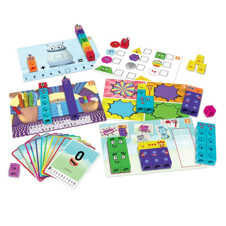 MathLink® Cubes Numberblocks® 1-10 Activity Set - Early Years Maths Learning with CBeebies Characters