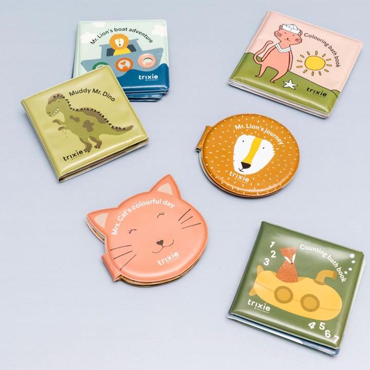 Colour Changing Bath Book - Muddy Mr. Dinosaur