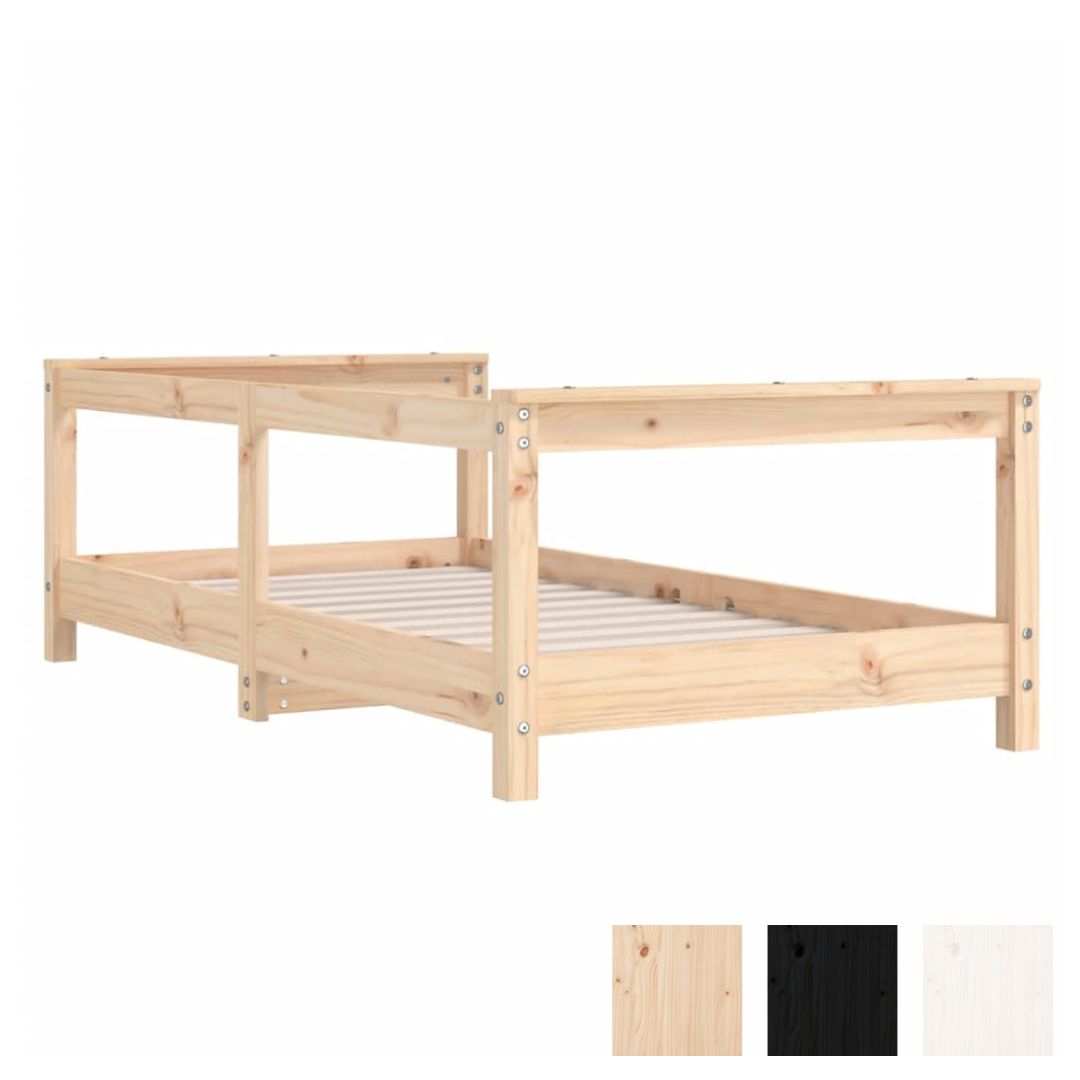 Toddler & Kids Solid Wood Pine Bed Frame