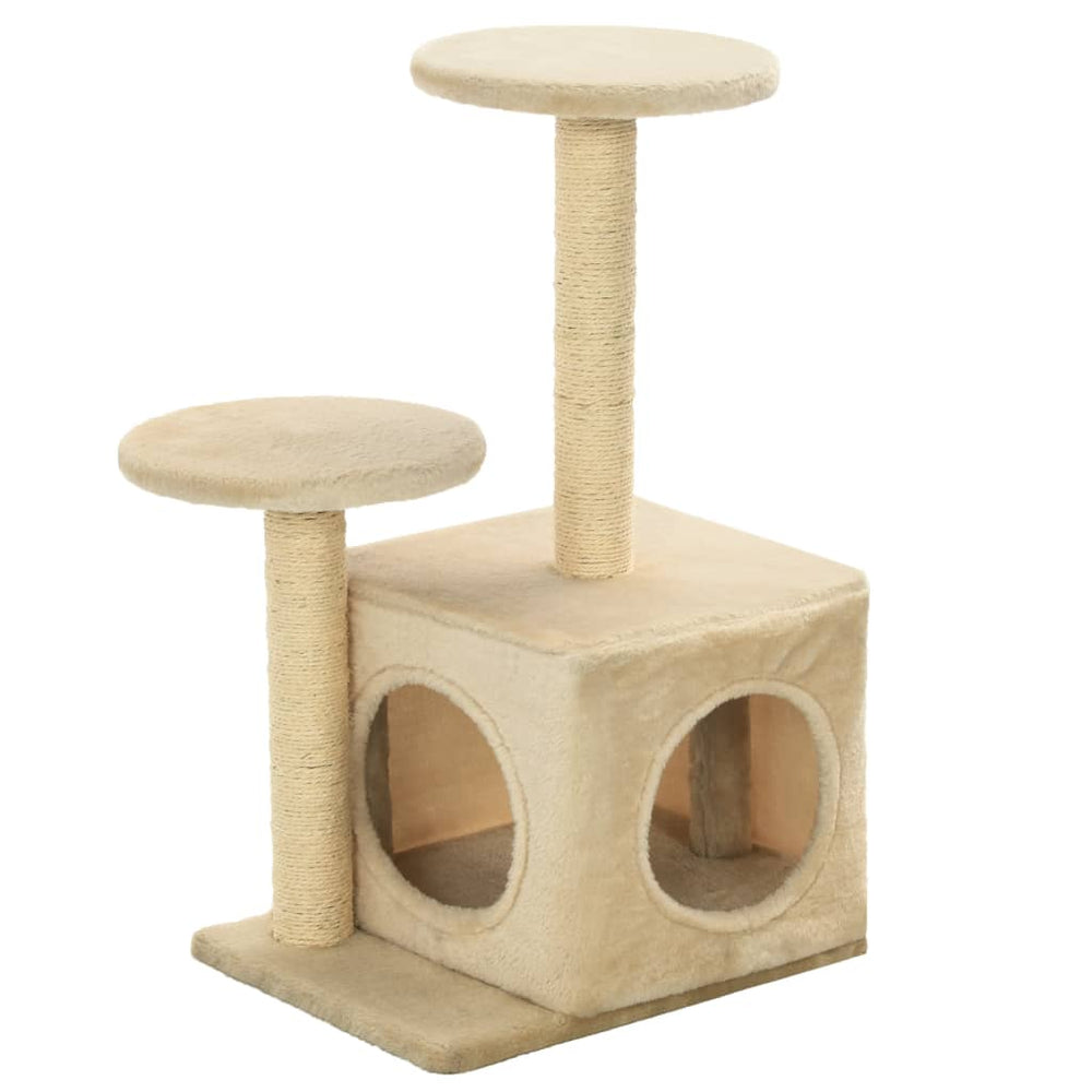 Cat Tree With Sisal Scratching Posts