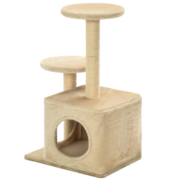 Cat Tree With Sisal Scratching Posts