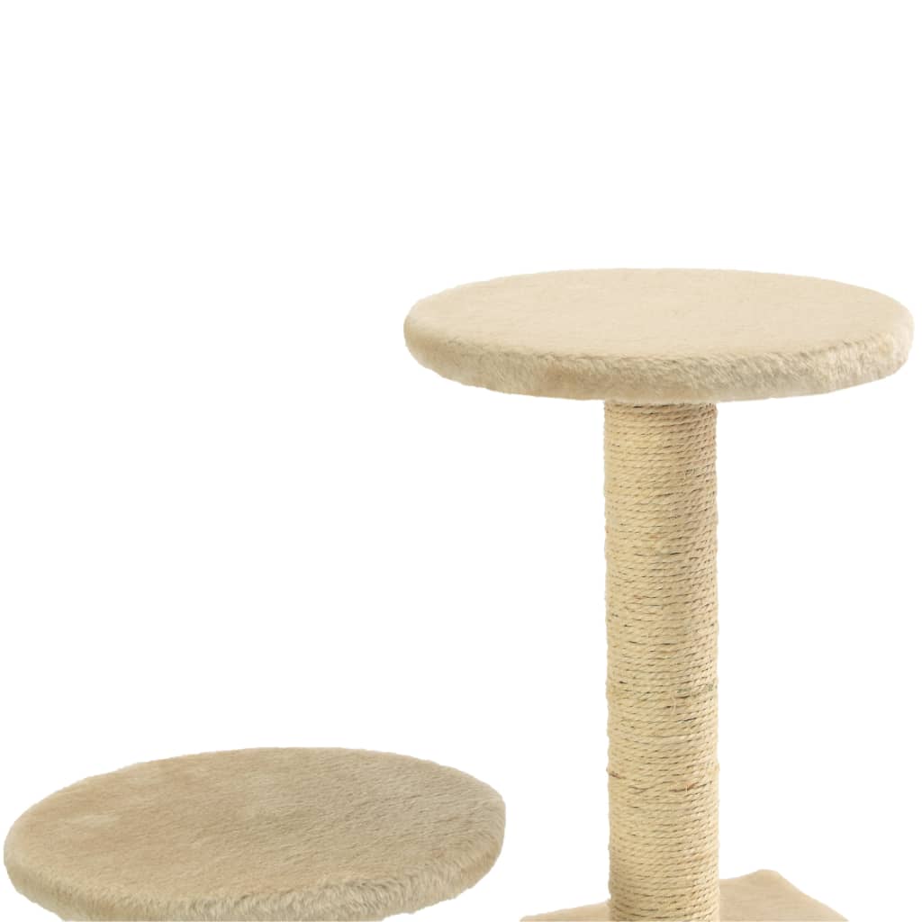 Cat Tree With Sisal Scratching Posts