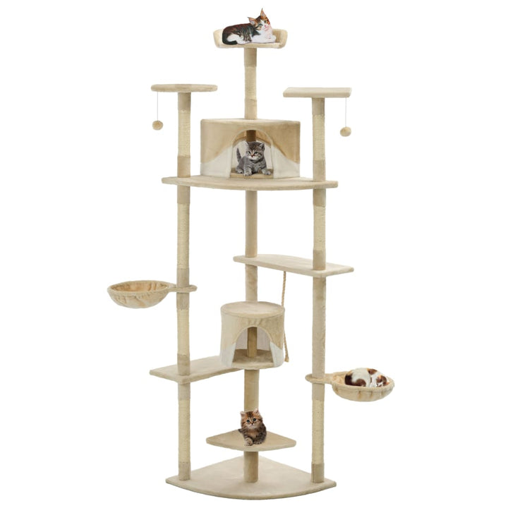 Cat Tree With Sisal Scratching Posts
