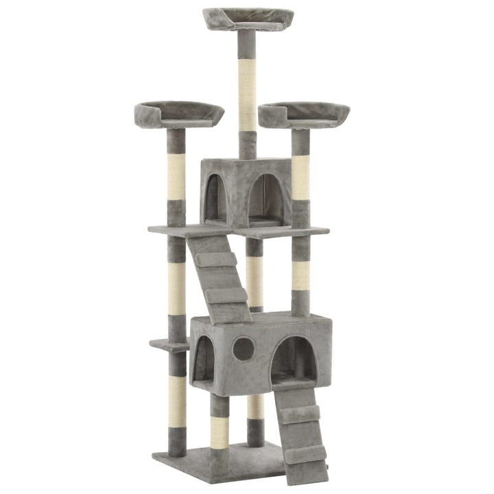 Cat Tree With Sisal Scratching Posts 170 Cm
