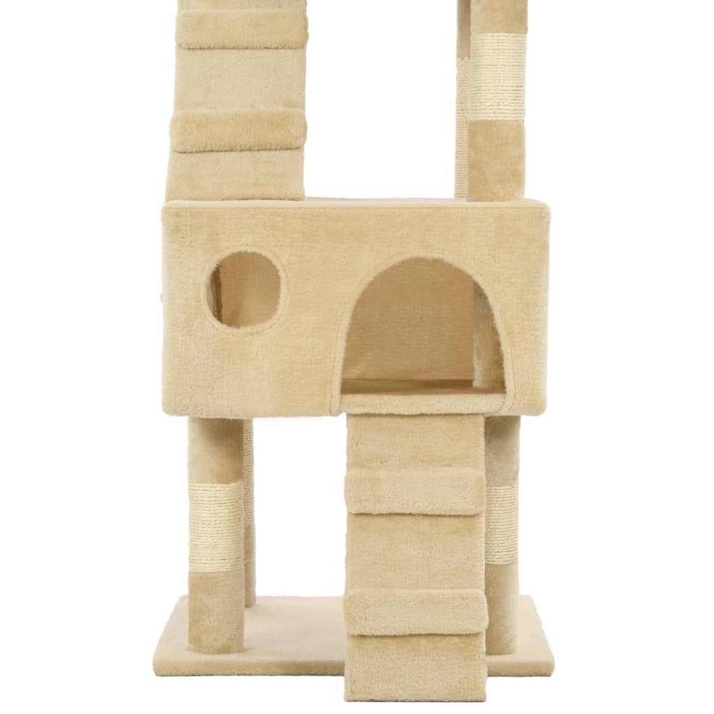 Cat Tree With Sisal Scratching Posts 170 Cm