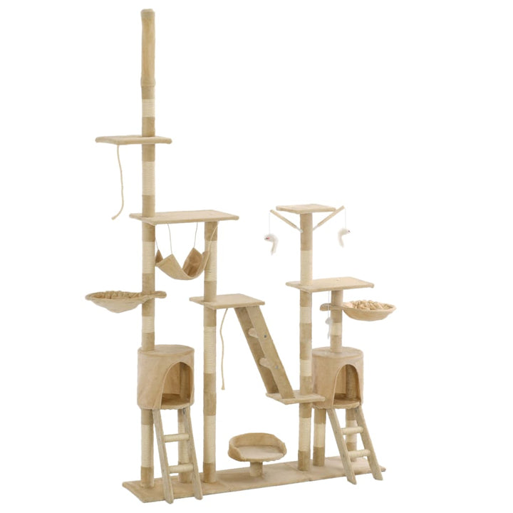 Cat Tree With Sisal Scratching Posts 230-250 Cm