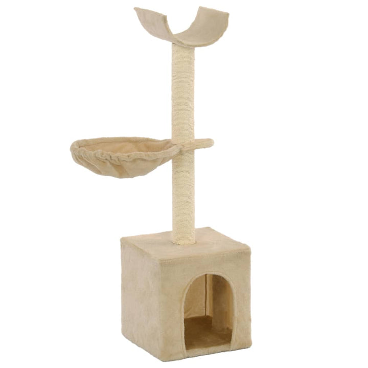Cat Tree With Sisal Scratching Posts 105 Cm