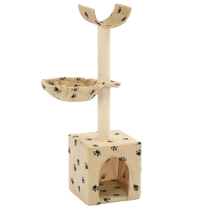 Cat Tree With Sisal Scratching Posts 105 Cm