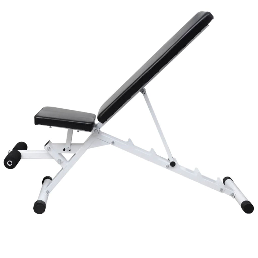 Workout Bench With Barbell And Dumbbell Set 60.5 Kg