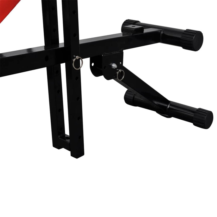 Adjustable Sit-Up Bench With Barbell And Dumbbell Set