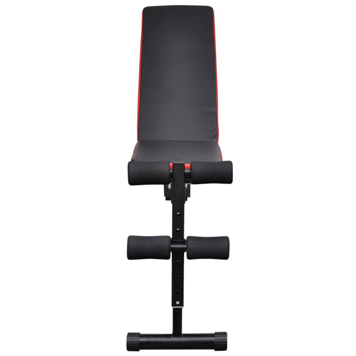 Adjustable Sit-Up Bench With Barbell And Dumbbell Set 30.5 Kg