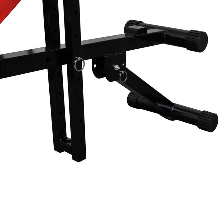 Adjustable Sit-Up Bench With Barbell And Dumbbell Set 30.5 Kg