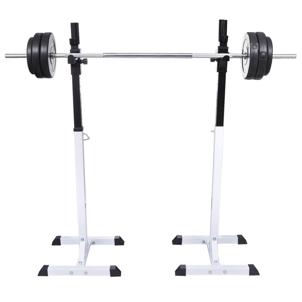 Barbell Squat Rack With Barbell And Dumbbell Set 30.5 Kg