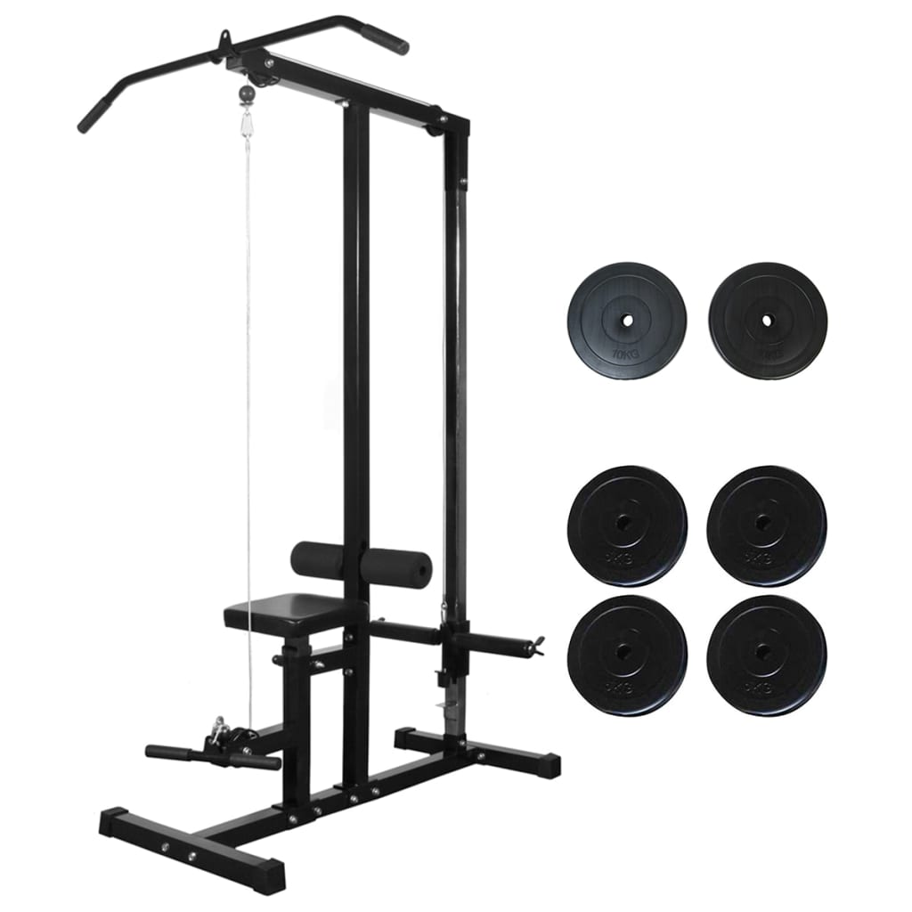 Power Tower With Weight Plates 40 Kg