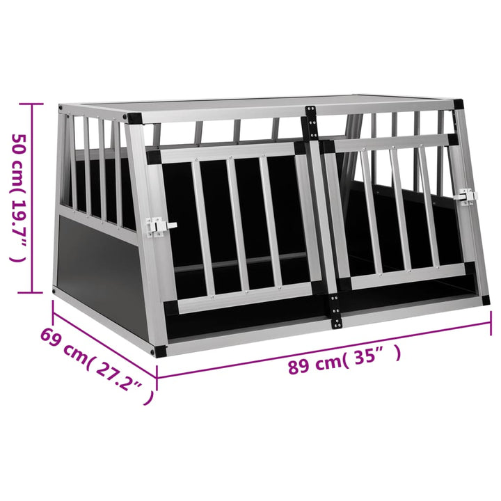 Dog Cage With Double Door