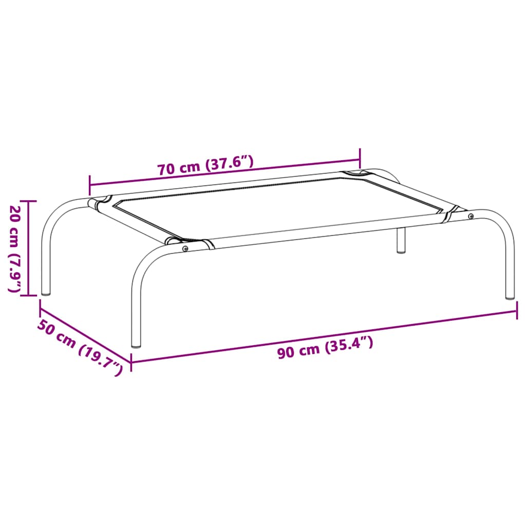 Elevated Dog Bed S