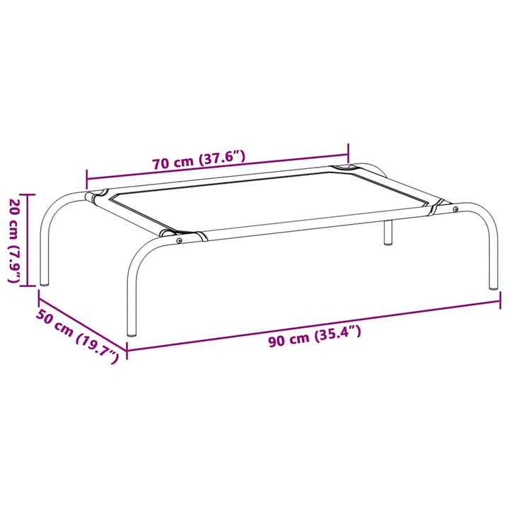 Elevated Dog Bed S
