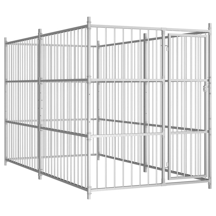 Outdoor Dog Kennel With Roof