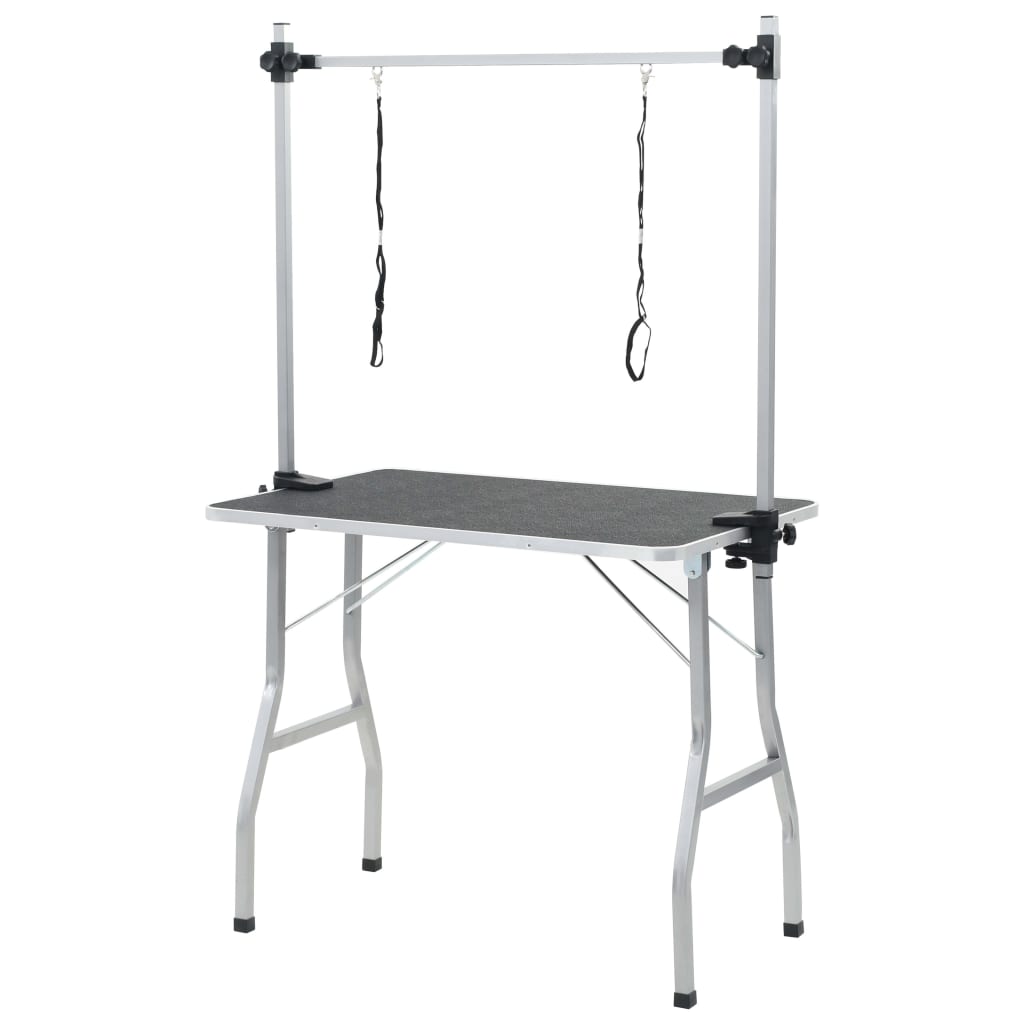 Bath Grooming Table For Dogs Cats Pets Adjustable 2 Loops