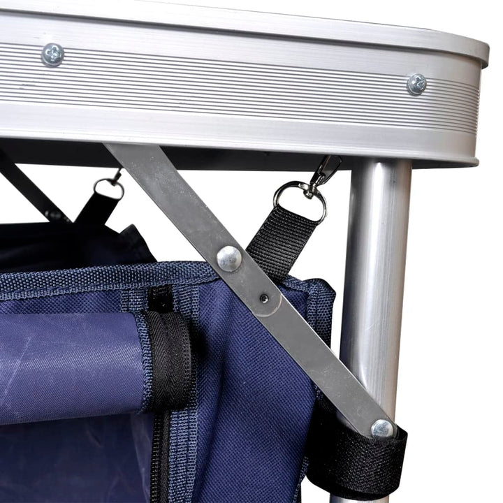 Foldable Camping Cupboard With Aluminium Frame