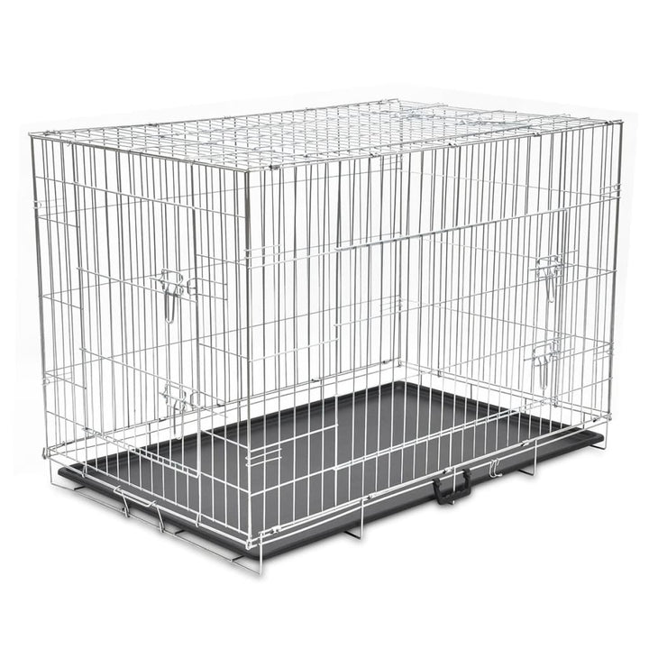 Foldable Metal Dog Bench