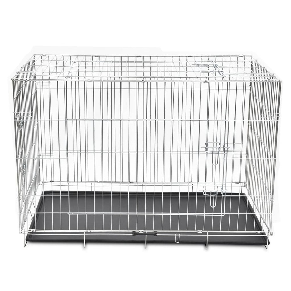 Foldable Metal Dog Bench