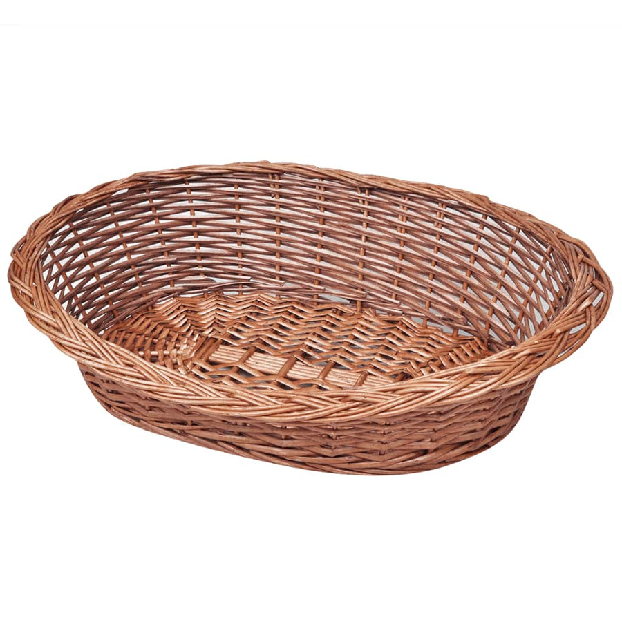 Willow Dog Basket/Pet Bed Natural