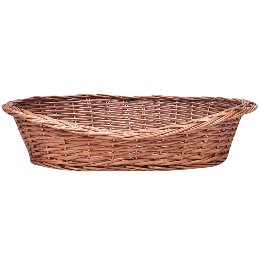 Willow Dog Basket/Pet Bed Natural