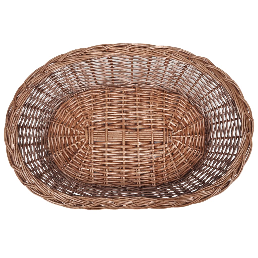 Willow Dog Basket/Pet Bed Natural