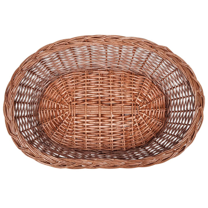 Willow Dog Basket/Pet Bed Natural