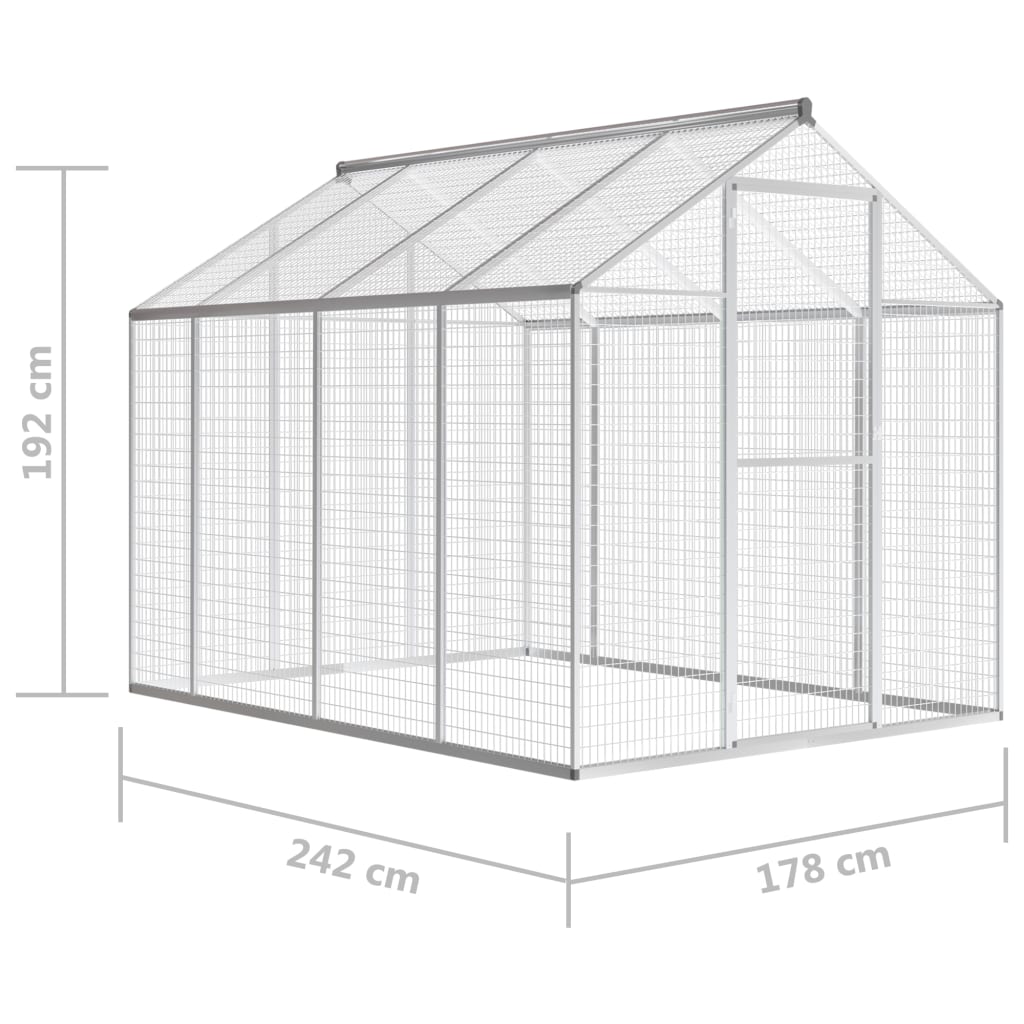 Outdoor Aviary Aluminium