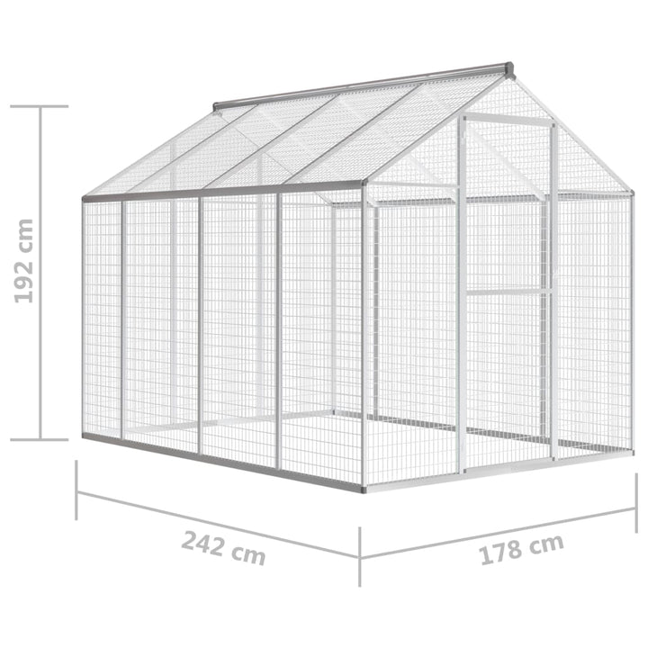 Outdoor Aviary Aluminium