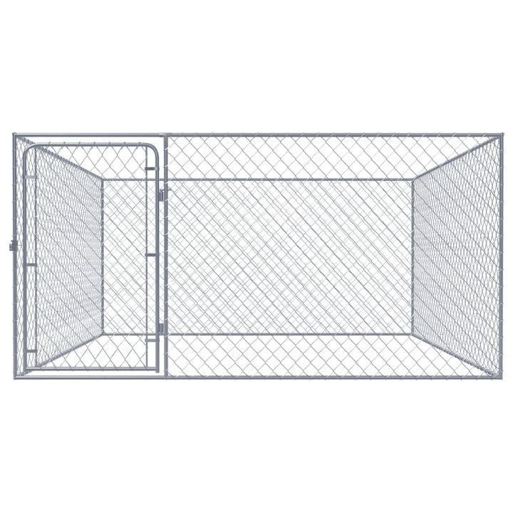 Outdoor Dog Kennel Galvanised Steel