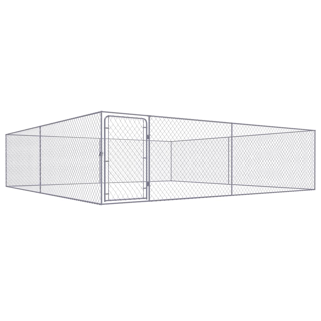 Outdoor Dog Kennel Galvanised Steel
