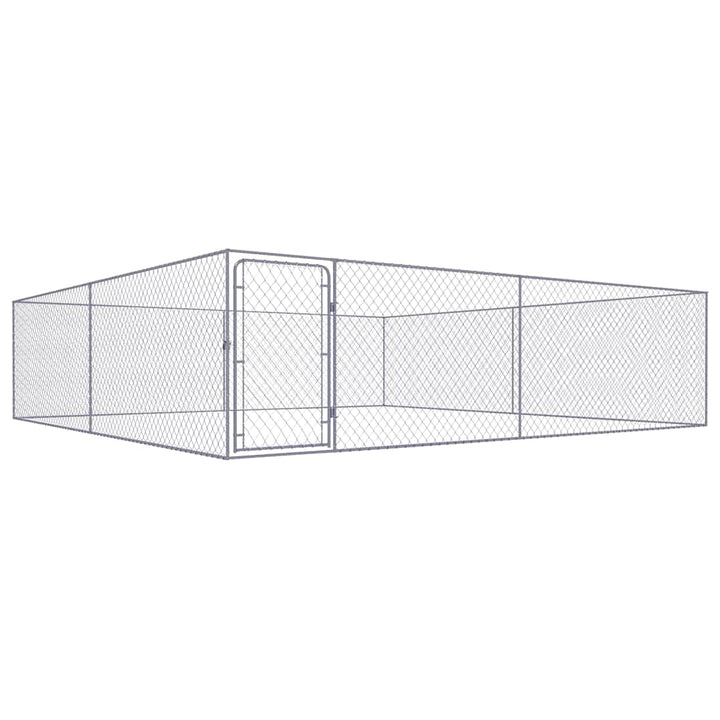 Outdoor Dog Kennel Galvanised Steel