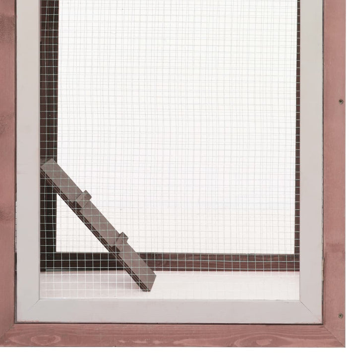 Chicken Cage 170X81X110 Cm Solid Pine & Fir Wood