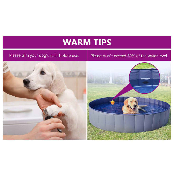 Foldable Dog Swimming Pool Pvc