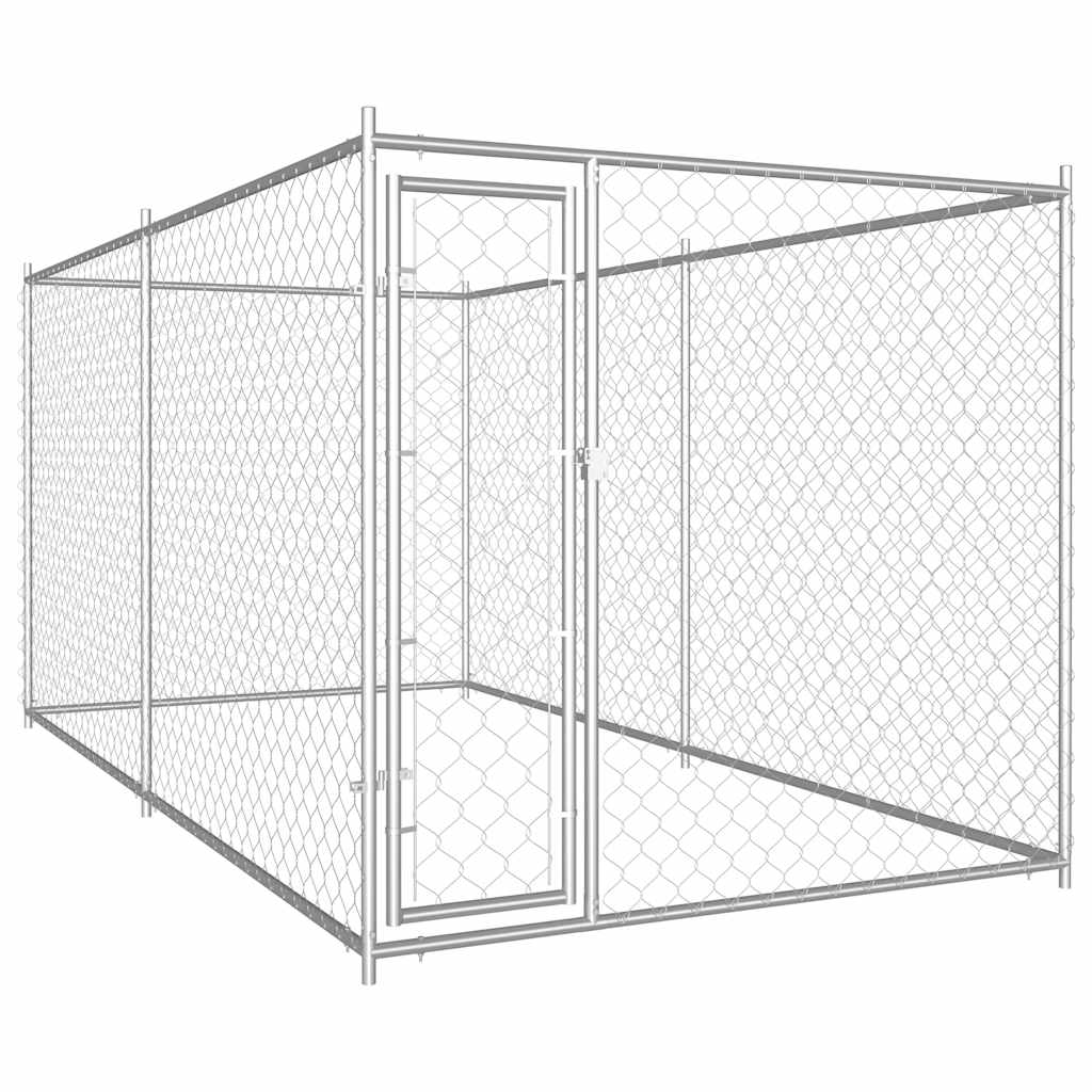 Outdoor Dog Kennel With Roof