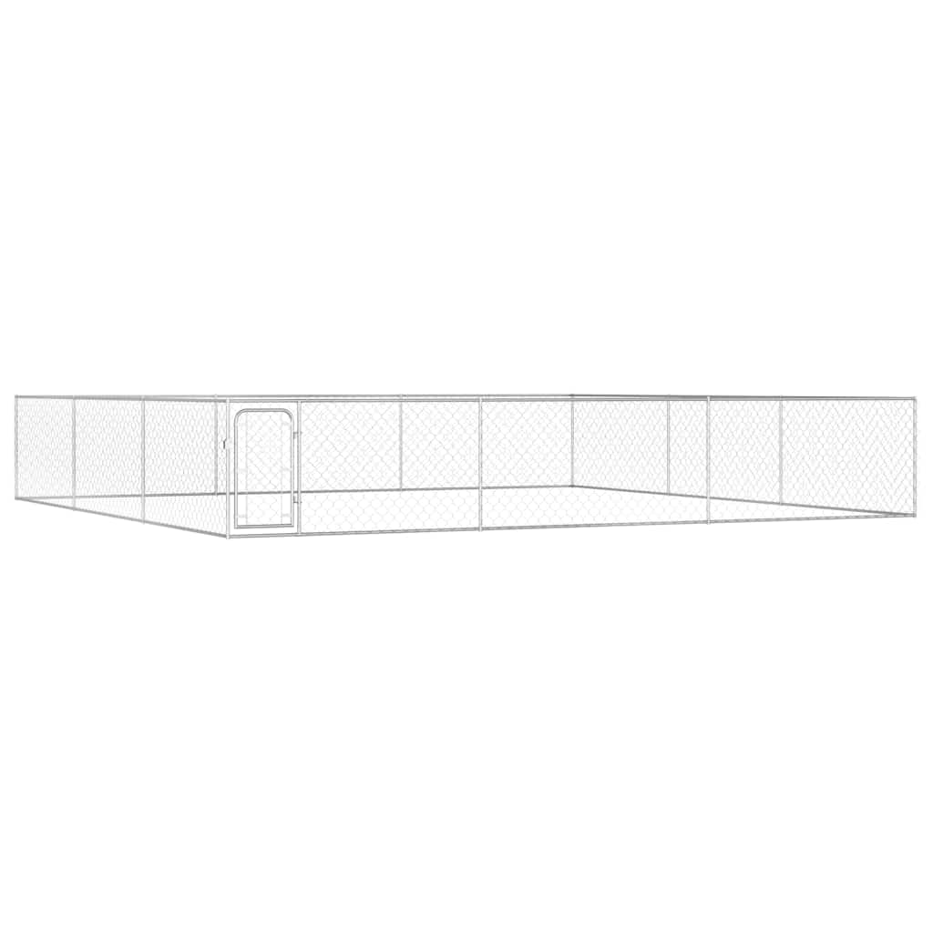 Outdoor Dog Kennel Galvanised Steel