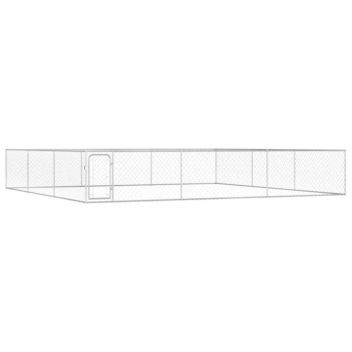 Outdoor Dog Kennel Galvanised Steel