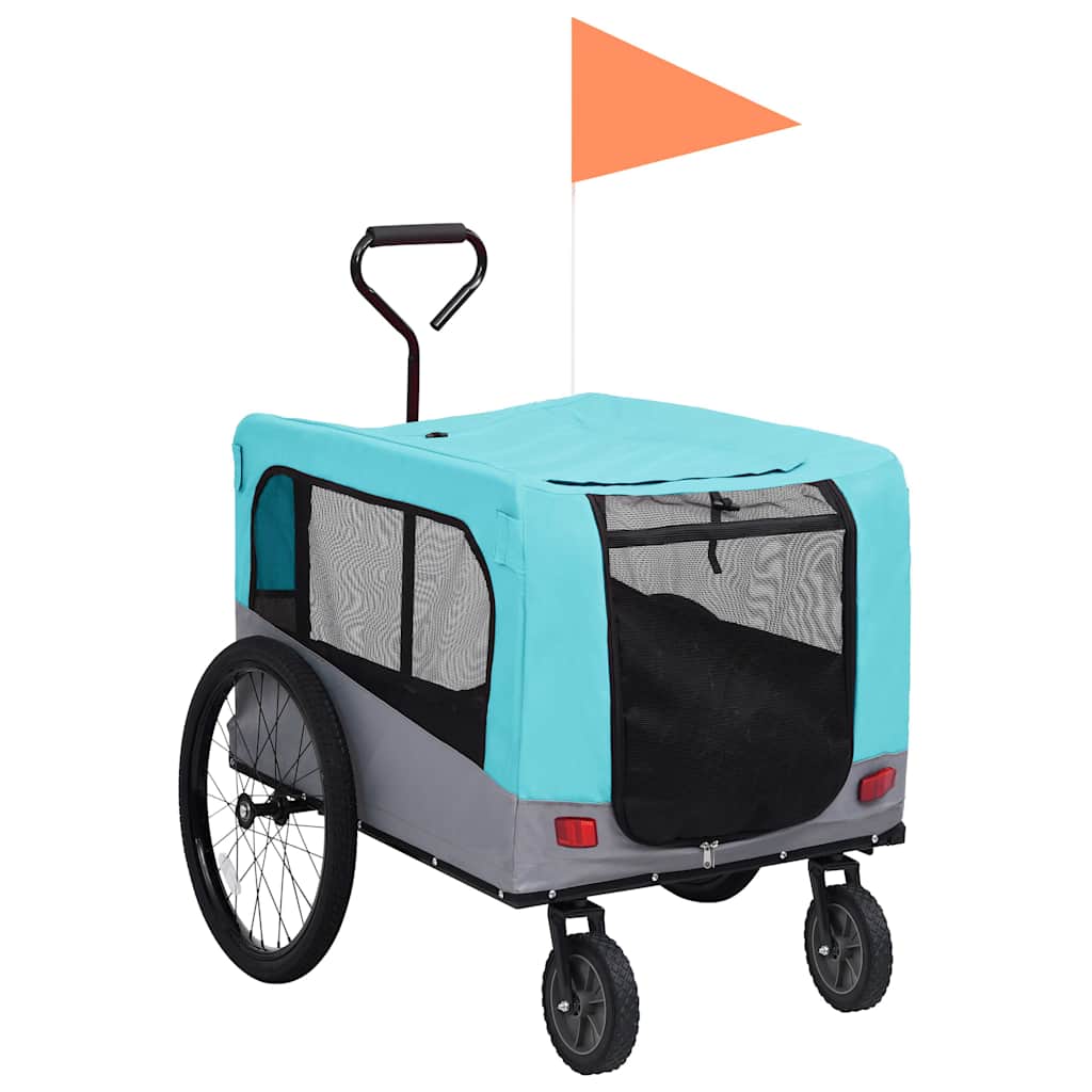 2-In-1 Pet Bike Trailer & Jogging Stroller